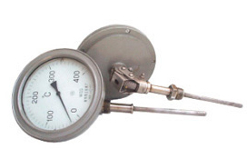 可調角雙金屬溫度計